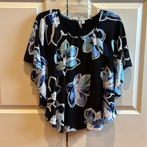Ladies flutter blouse!